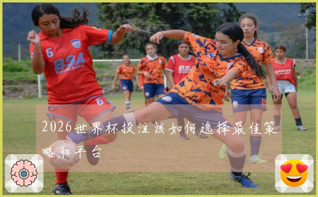 2026世界杯投注该如何选择最佳策略和平台