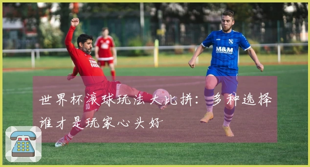 世界杯滚球玩法大比拼：多种选择谁才是玩家心头好