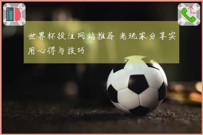 世界杯投注网站推荐 老玩家分享实用心得与技巧